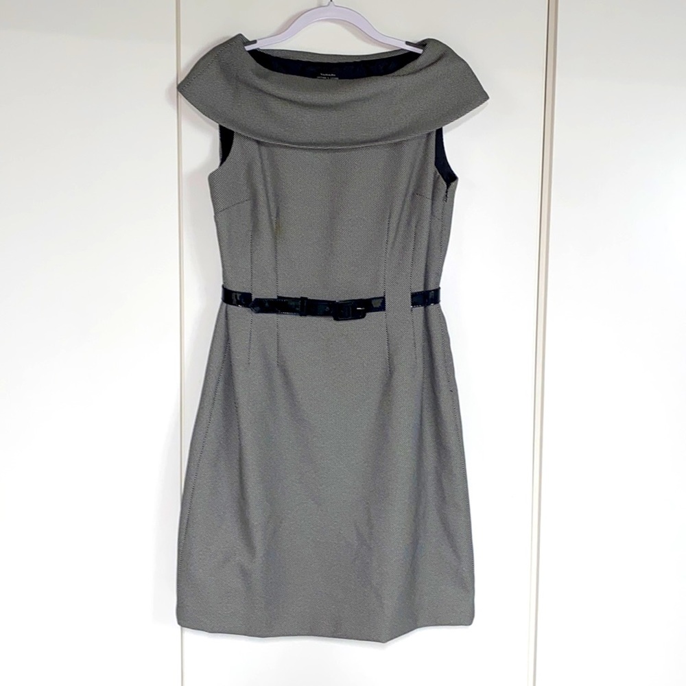 TAHARI woman’s dress with belt size 8P